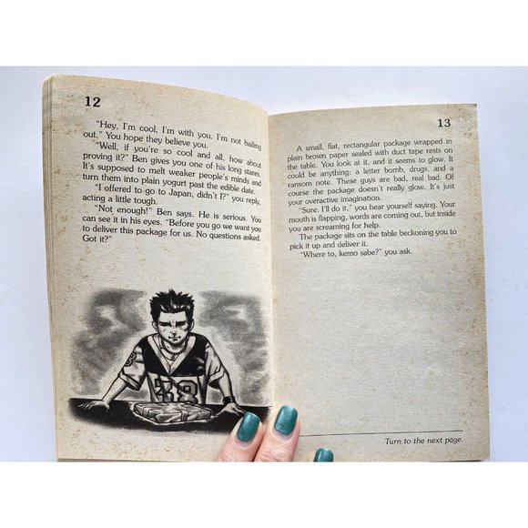 2006 Tattoo Of Death #22 CYOA Choose Your Own Adventure Illustrated 2nd Edition - Picture 5 of 6